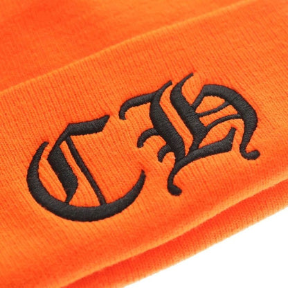 Chrome Hearts CH Logo Embroidery Acrylic Beanie Knit Hat