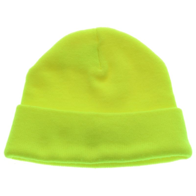 Chrome Hearts Watch Cap Logo Embroidery Knit Cap Beanie Yellow