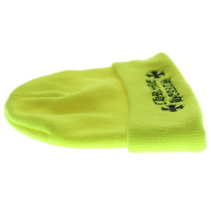 Chrome Hearts Watch Cap Logo Embroidery Knit Cap Beanie Yellow