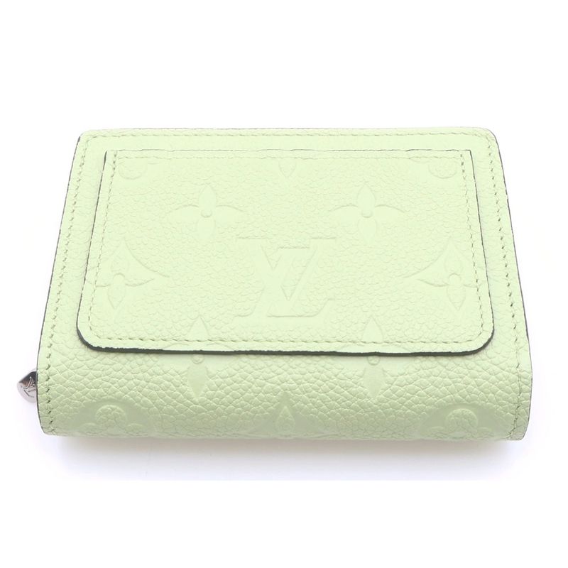 Louis Vuitton Monogram Empreinte Portefeuille Ku Compact Wallet Trifold Coin