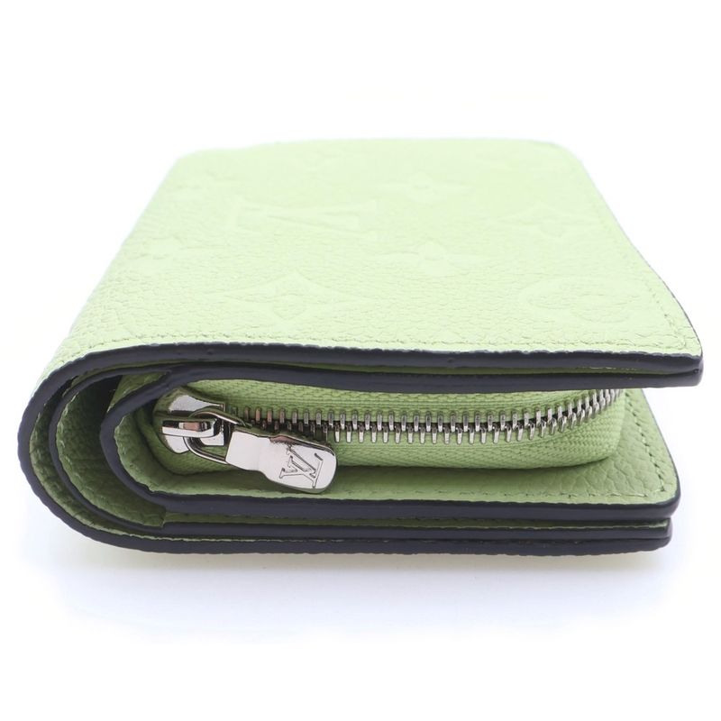 Louis Vuitton Monogram Empreinte Portefeuille Ku Compact Wallet Trifold Coin