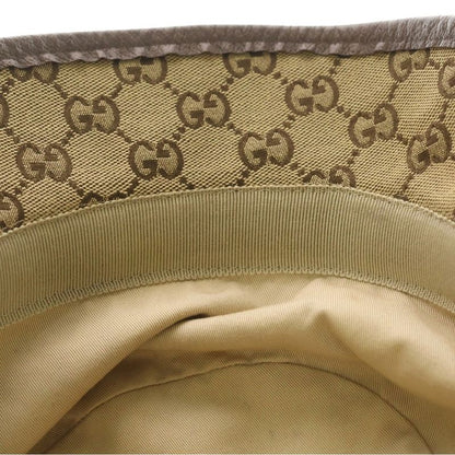 Gucci GG Canvas Fedora Hat Bucket Hat Brown