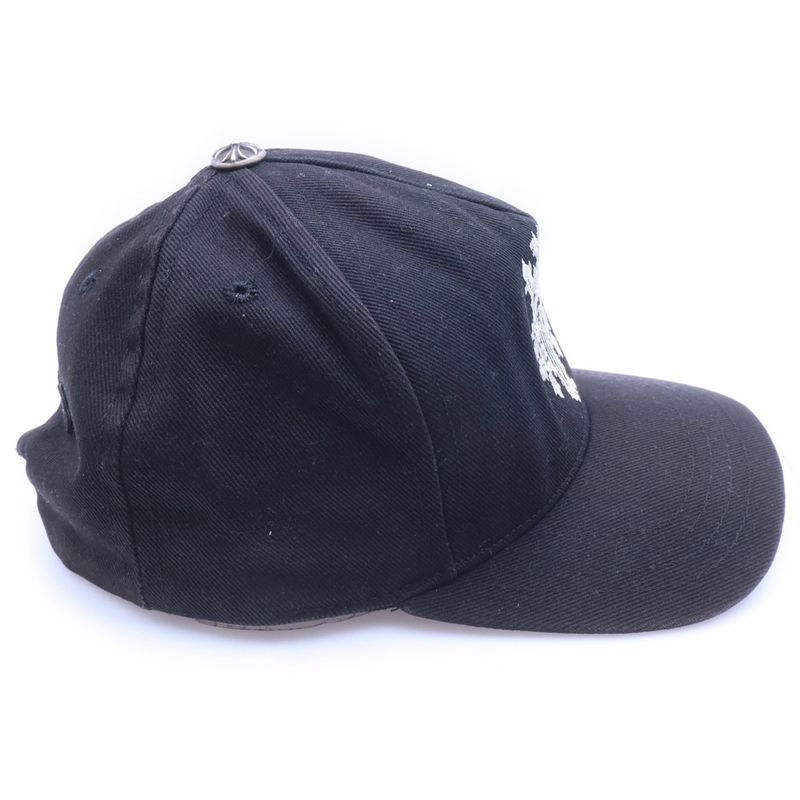 Chrome Hearts Trucker Cap Denim Vine Daga Cap with Embroidered Cross Ball Hat