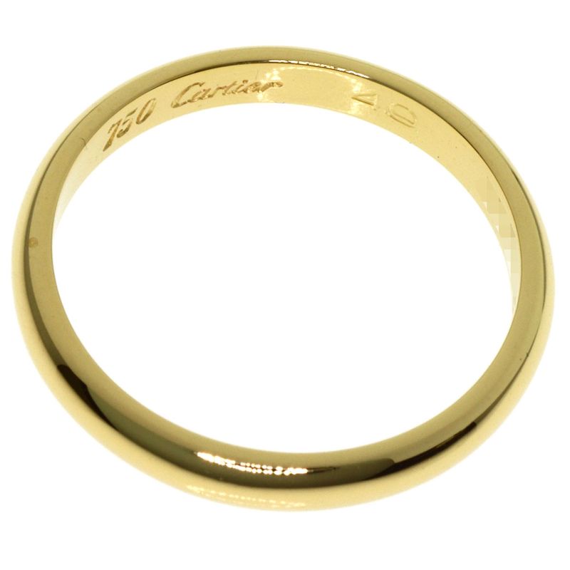 Cartier Wedding Ring 18k Yellow Gold