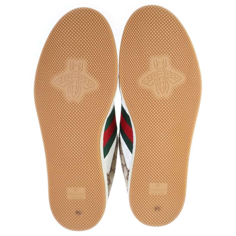 Gucci Screener Sneaker GG Canvas Low Cut Brown