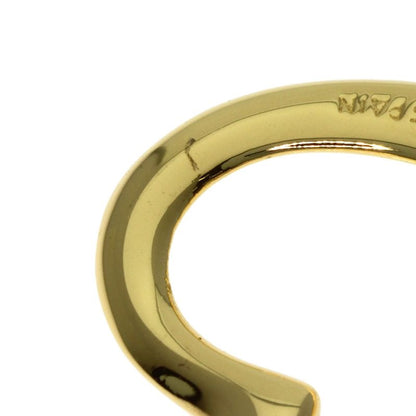 Tiffany & Co Open Heart Pendant Top 18k Yellow Gold