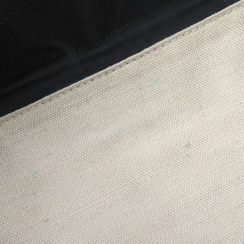 Balenciaga Navy Cabas Handbag Canvas