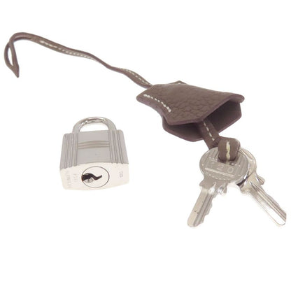 Hermes Bolide 31 Etoupe Silver Handbag Taurillon