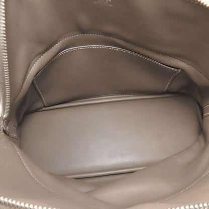 Hermes Bolide 31 Etoupe Silver Handbag Taurillon