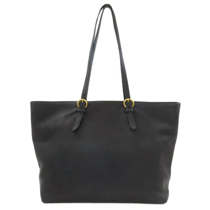Miu Logo Tote Leather