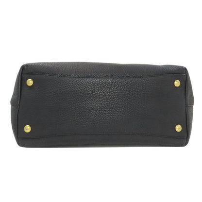 Miu Logo Tote Leather