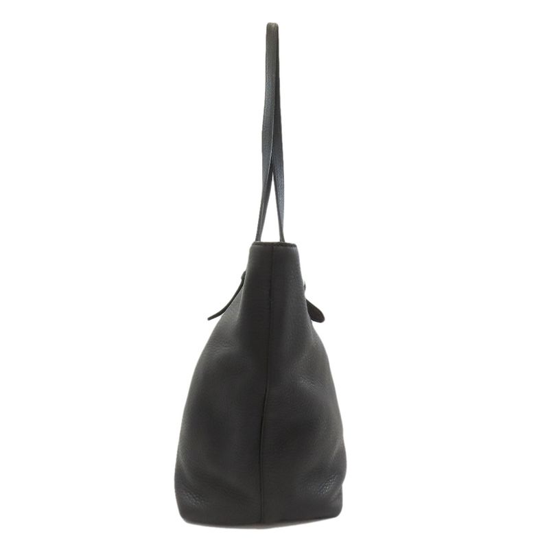 Miu Logo Tote Leather