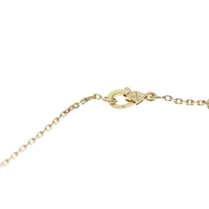 Van Cleef & Arpels Vintage Alhambra Necklace Malachite Yellow Gold