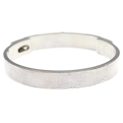 Hermes Collier de Chien Bangle Silver Bracelet