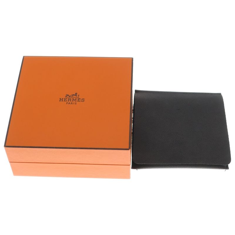 Hermes Collier de Chien Bangle Silver Bracelet