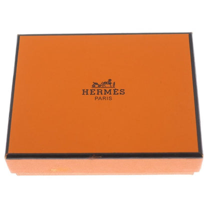 Hermes Box Palladium Double Chain Choker Silver Necklace