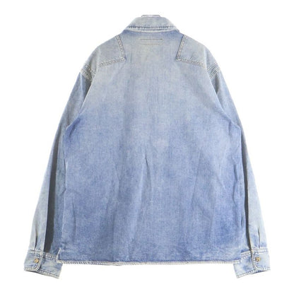 Louis Vuitton Oversize Denim Long Sleeve Shirt Indigo