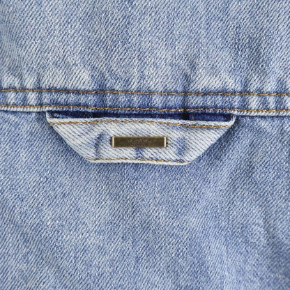 Louis Vuitton Oversize Denim Long Sleeve Shirt Indigo