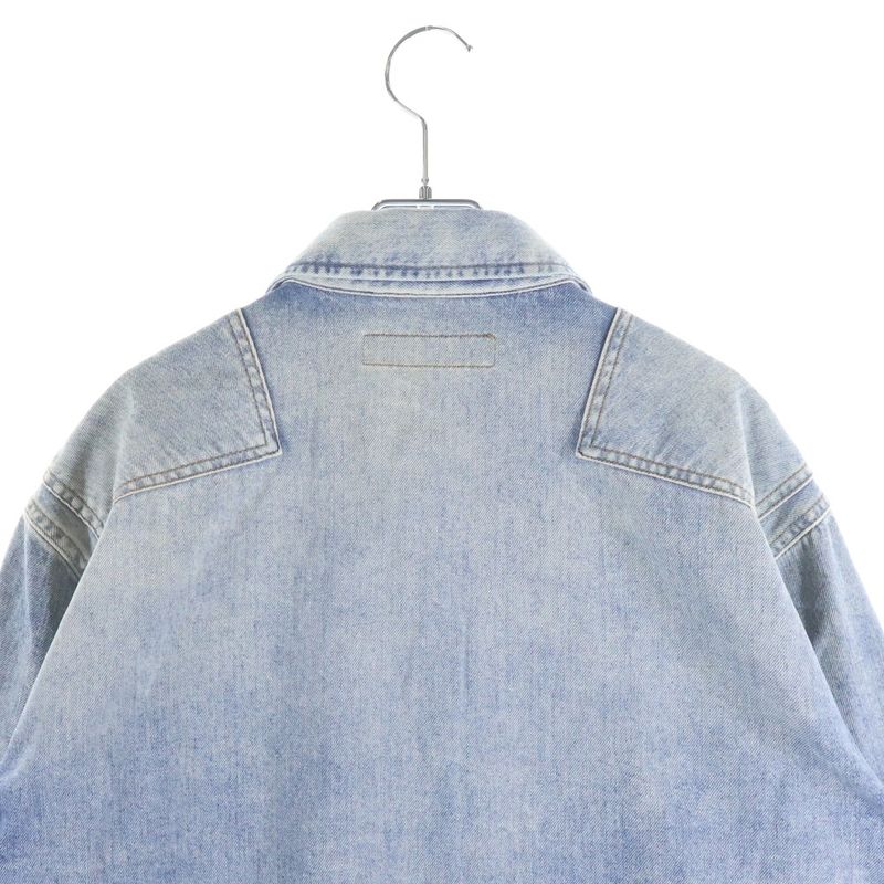 Louis Vuitton Oversize Denim Long Sleeve Shirt Indigo