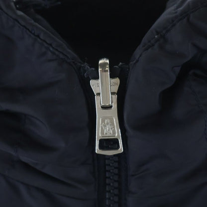 Moncler Reversible Hoodie Boa Down Jacket White Navy