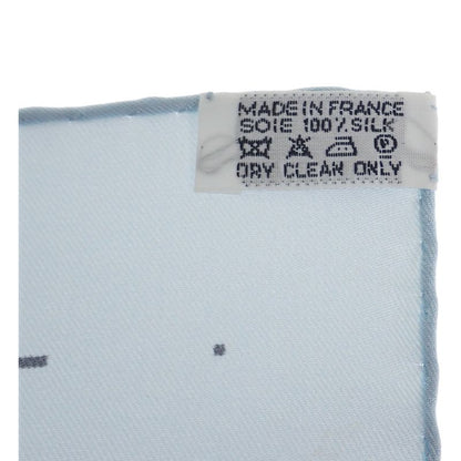 Hermes Carre 90 Ginza Store Anniversary Limited Scarf Silk Blue