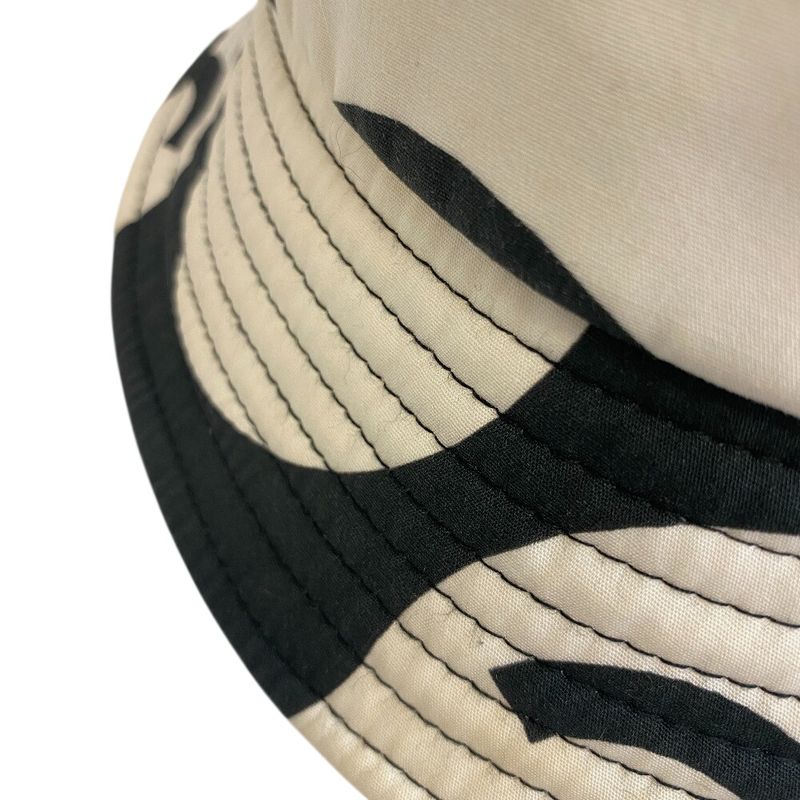 Chanel Bucket Hat CC Logo Cotton Hat Black