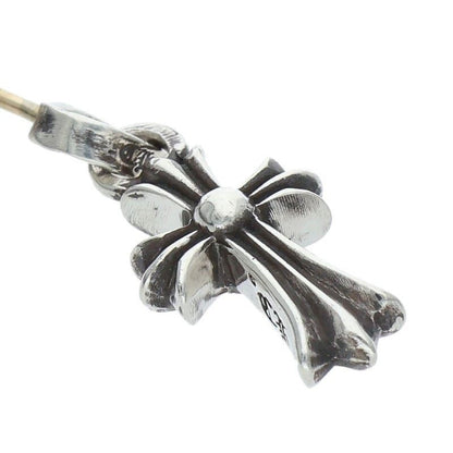 Chrome Hearts Bby Pprchn Baby Fat Drop Silver Earrings