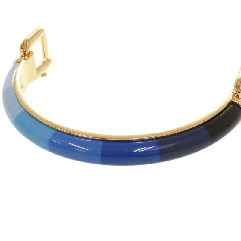 Fendi Peekaboo Replacement Handle Blue Gold Metal
