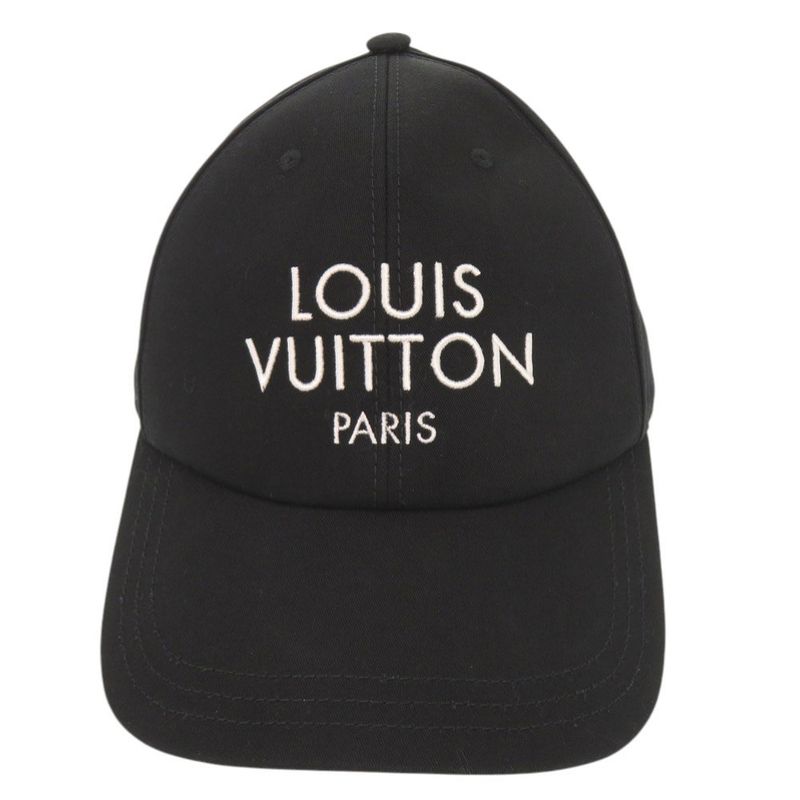 Louis Vuitton Cap My LV Paris M Cotton Black Hat Cap