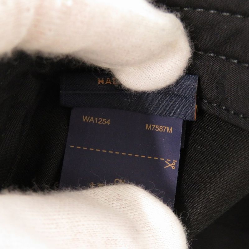 Louis Vuitton Cap My LV Paris M Cotton Black Hat Cap