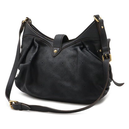 Louis Vuitton Monogram Mahina XS Shoulder Bag Leather Noir Black