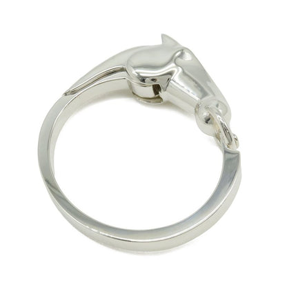 Hermes Gallop Bracelet Bangle Horse Motif Silver