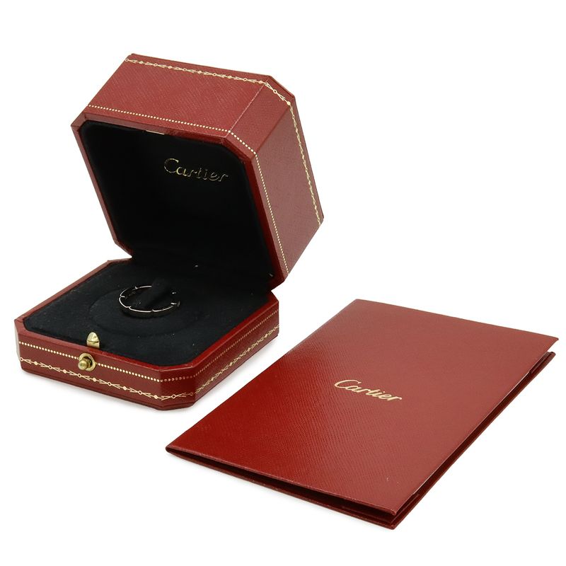 Cartier Maillon Panthere Wedding Ring 18k White Gold 55