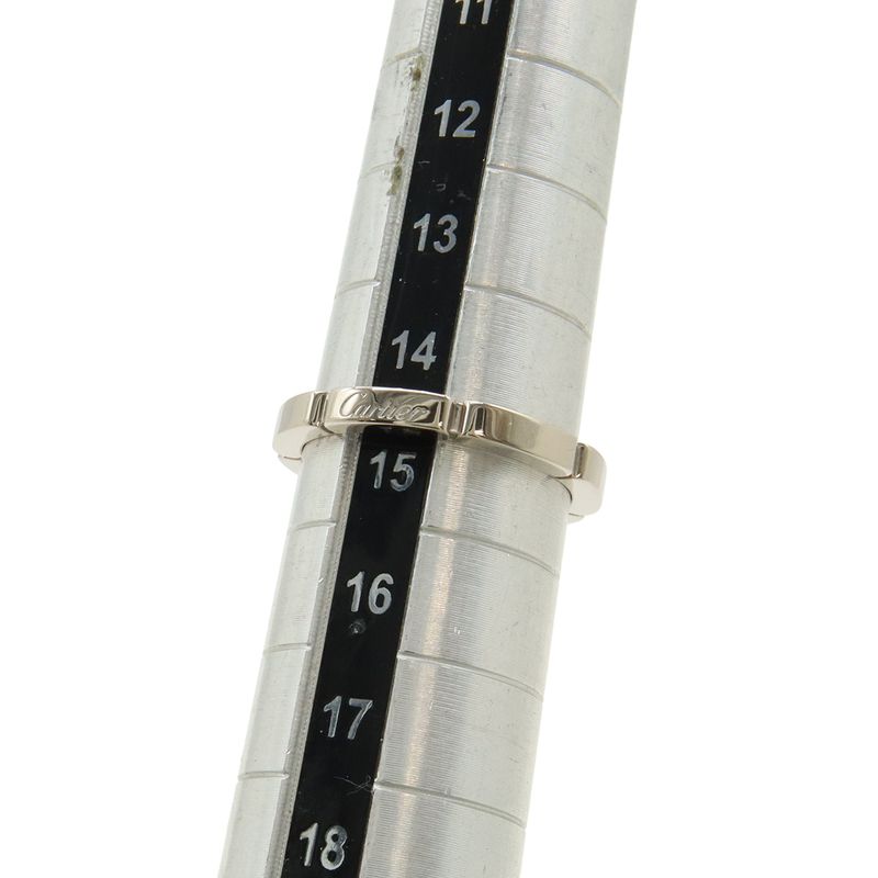 Cartier Maillon Panthere Wedding Ring 18k White Gold 55