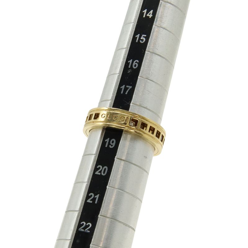 Gucci Scroll Ring 18k Yellow Gold