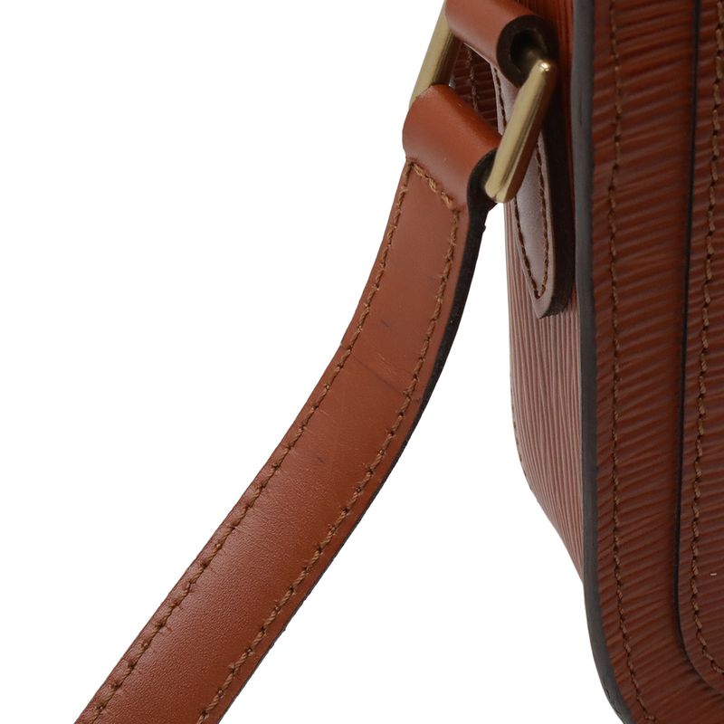 Louis Vuitton Epi Mini Saint Cloud Shoulder Bag Pochette Crossbody Leather