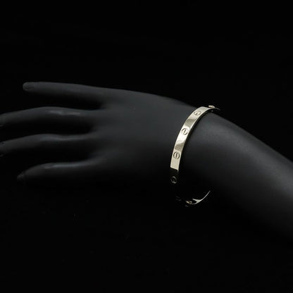 Cartier Love Lθve Bracelet Bangle 18k White Gold 18