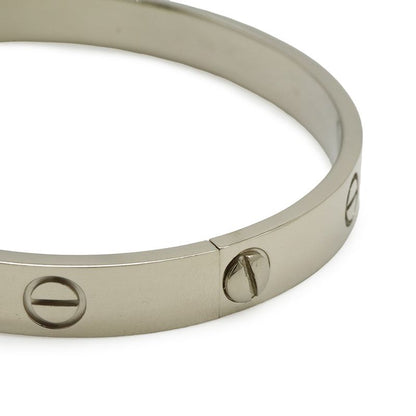 Cartier Love Lθve Bracelet Bangle 18k White Gold 18