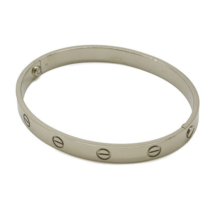 Cartier Love Lθve Bracelet Bangle 18k White Gold 18