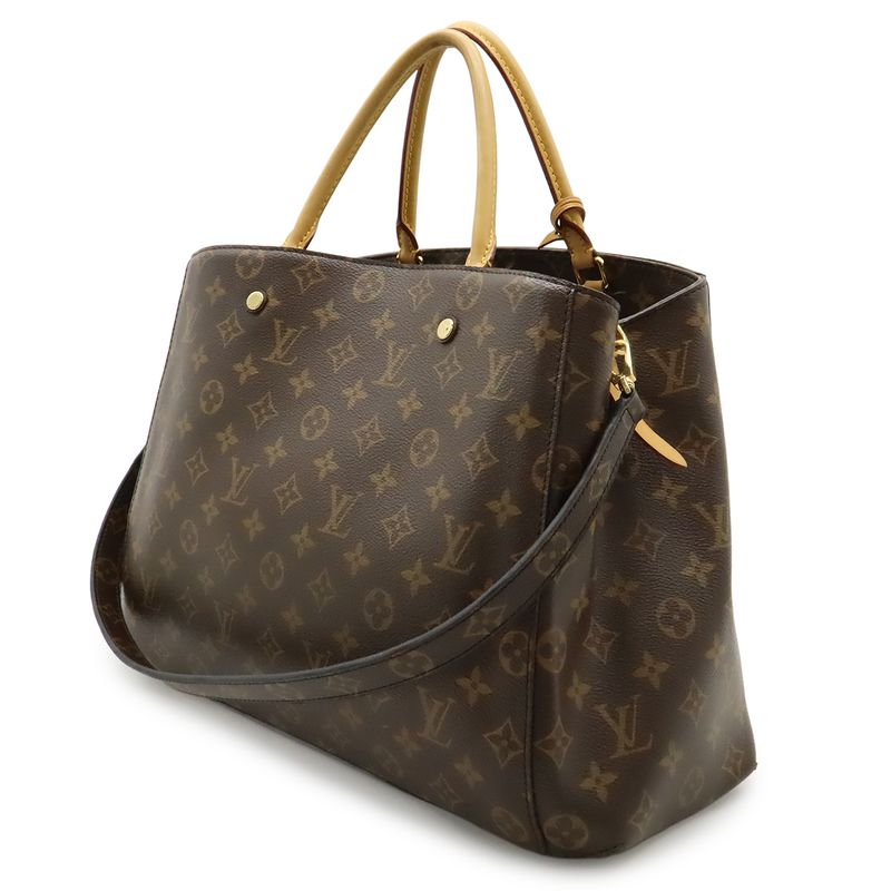 Louis Vuitton Monogram Montaigne GM Tote 2-Way Shoulder Bag