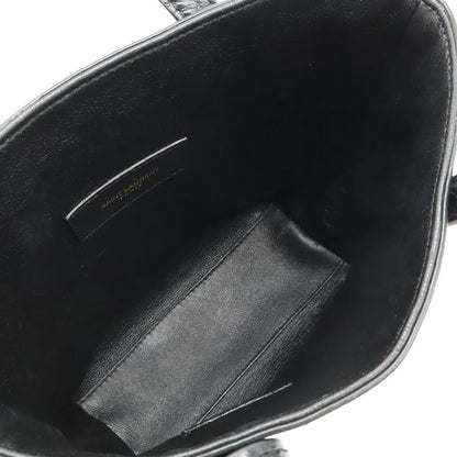 Saint Laurent Paris YSL Mini Toy Shopping 2-Way Shoulder Bag Croco