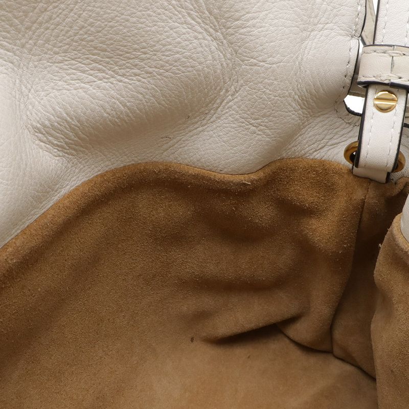 Loewe Anagram Flamenco Clutch Mini Shoulder Bag Pochette 2-Way Drawstring