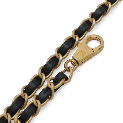 Chanel Coco Handle 29 S Top Handbag 2-Way Chain Shoulder Tweed Black White Gold