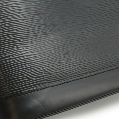Louis Vuitton Epi Alma Handbag Leather Noir Black Gold