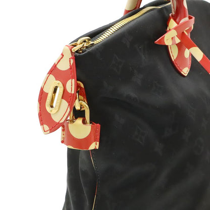 Louis Vuitton Vernis Infinity Dot Lockit MM Yayoi Kusama Tote Nylon Leather