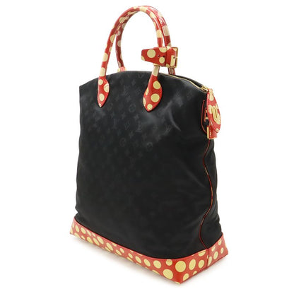 Louis Vuitton Vernis Infinity Dot Lockit MM Yayoi Kusama Tote Nylon Leather