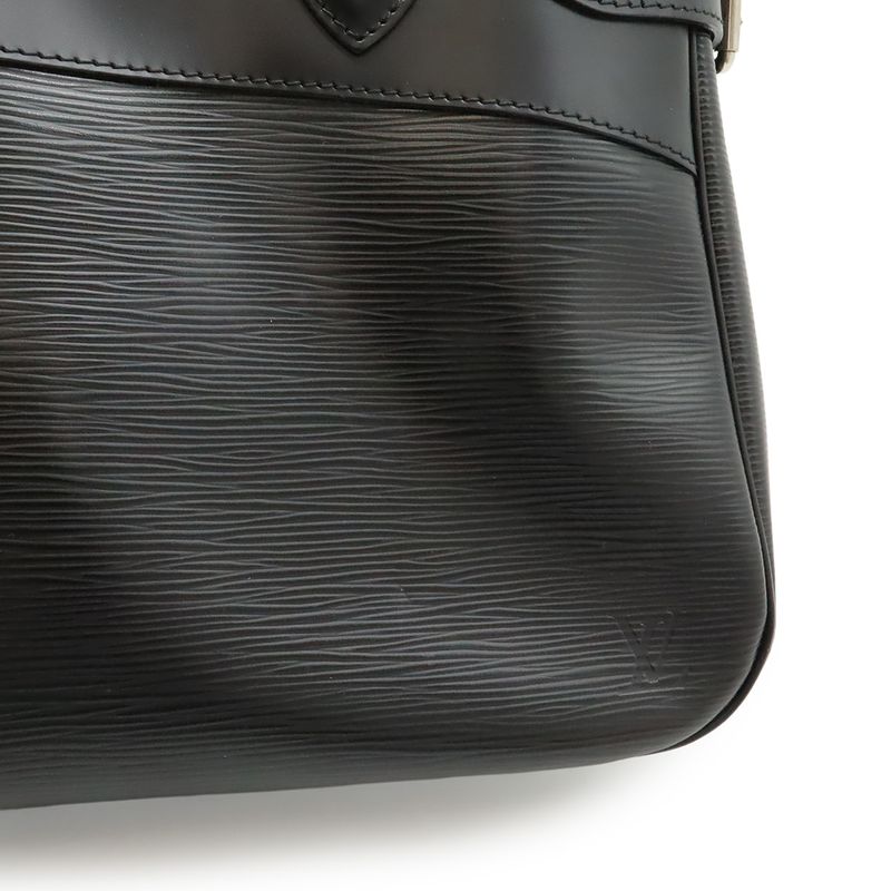 Louis Vuitton Epi Passy PM Shoulder Bag Tote Leather Black Noir