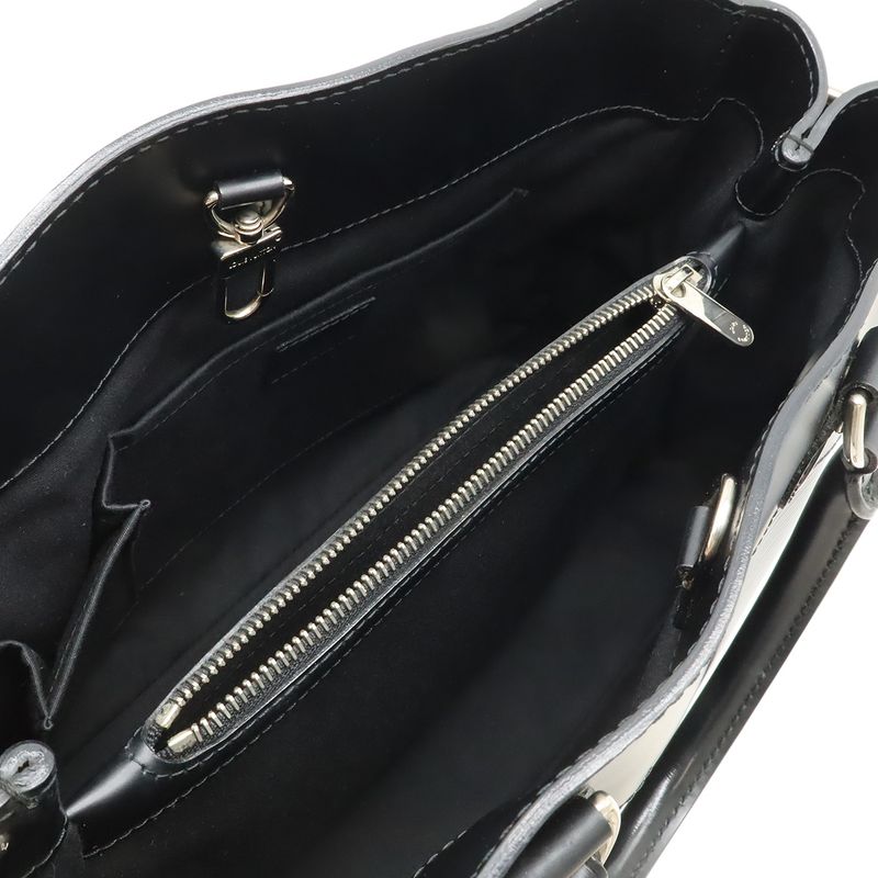 Louis Vuitton Epi Passy PM Shoulder Bag Tote Leather Black Noir