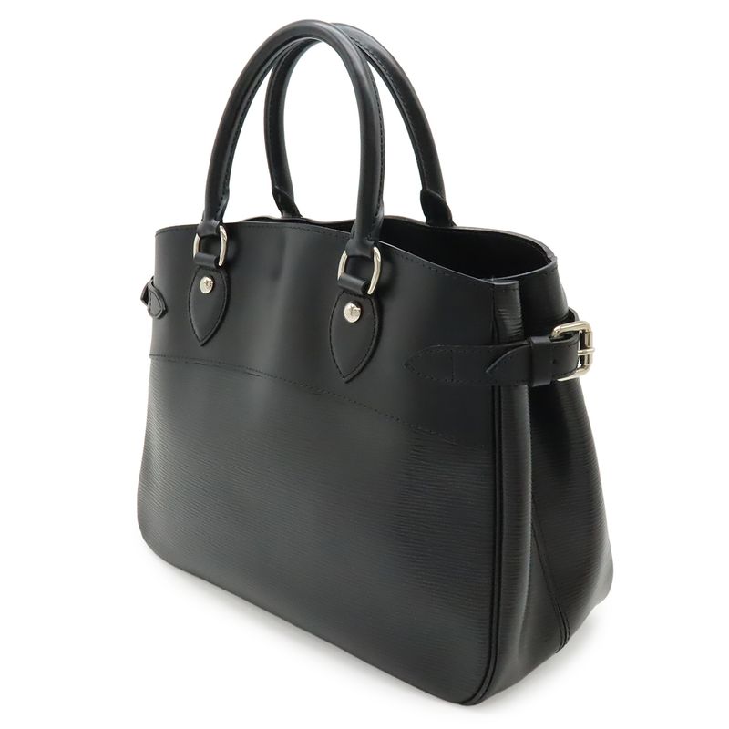Louis Vuitton Epi Passy PM Shoulder Bag Tote Leather Black Noir