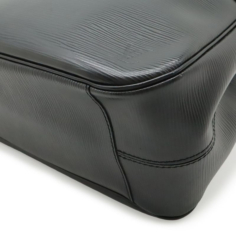 Louis Vuitton Epi Passy PM Shoulder Bag Tote Leather Black Noir